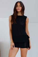 Enamoured Skort Schwarz