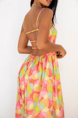 FORTUNATE ONE In Bloom Maxikleid mit Blumenmuster