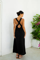 Liebes Eclipse Maxikleid Schwarz