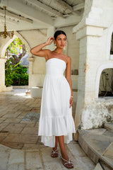Love In The Summer Maxikleid Weiß