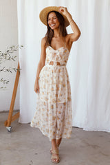 Mein Heartbeat Maxikleid