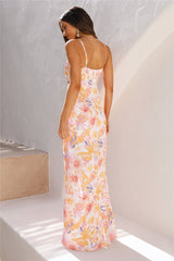 HELLO MOLLY Slow Sun Kissed Days Maxikleid Orange