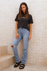 LEE Classic T-Shirt Off-Kilter Schwarz