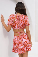 HALLO MOLLY Island Lifestyle Mini-Kleid Pink