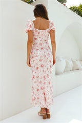 Making Me Blush Maxikleid Pink