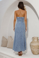 For The Record Maxikleid Jeans