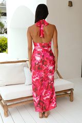 Jet Set Maxi-Kleid Pink