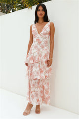 Foolish One Maxikleid Rosa