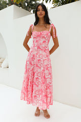 Lovers Dance Maxikleid Pink