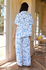 Tranquility Leinenhose Blau