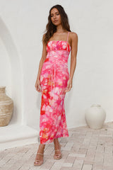 Maxikleid „Catching Feelings“ Pink