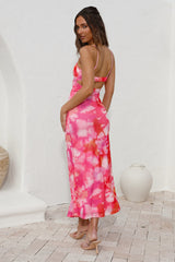 Maxikleid „Catching Feelings“ Pink