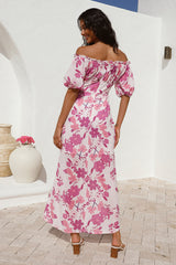 Midikleid „Comprehend It“ in Pink