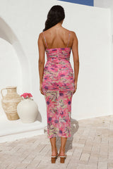 You Move Me Maxikleid Rosa