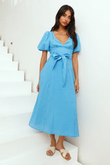 Days Far Away Midikleid Blau
