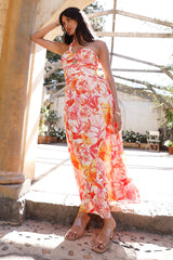Maxikleid Flashing Lights Pink
