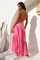 Maxikleid „Promise Yourself“ Pink