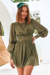 Wish From The Heart Kleid Olive