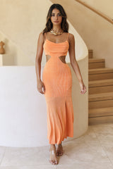 Reflection Maxikleid Orange