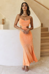 Reflection Maxikleid Orange