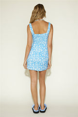 Make Me Blush Kleid Blau