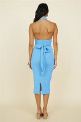 Best of Times Midikleid Blau