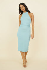 Best of Times Midikleid Salbei