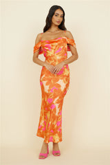 Night Of Dreams Maxi-Kleid Orange
