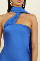 Maxikleid "Over The Pond" in Marineblau
