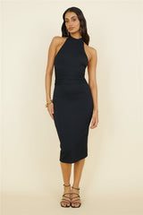 Best of Times Midikleid Schwarz
