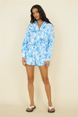 Sommer-Sweethearts-Shorts Blau