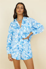 Summer Sweethearts Top Blau