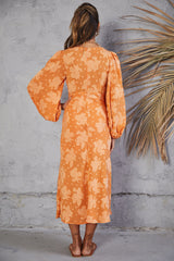 Endless Possibilities Maxikleid Orange