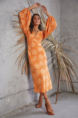 Endless Possibilities Maxikleid Orange