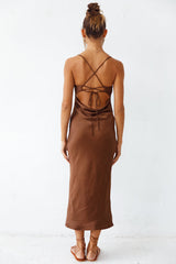 Sanctuary Maxi-Kleid Braun