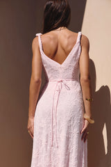 Maxikleid Soft Feelings Pink