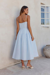 Rising Suns Midikleid Blau
