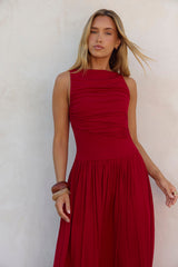 Nalla Maxikleid Cherry
