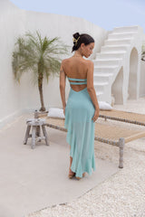 Love Affair Strapless Maxi Dress Sage