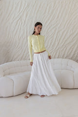 Cardi Season Long Sleeve Cardigan Yellow