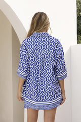 Alara Short Sleeve Shirt Alara Navy