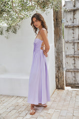 Summer Dreaming Maxi Dress Lilac