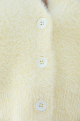 By The Fire Cardigan Yellow