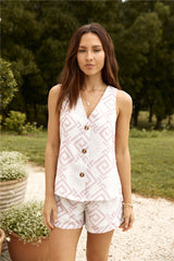 Unterhemd Sunshine Weste Pink