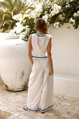 Easy Breezy Pant White