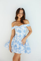 Carprischenächte Minikleid Blau