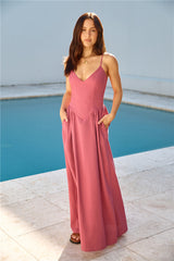 SEVEN WONDERS Zephy Maxikleid Rose