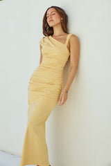 Sommerlied Maxikleid Gelb