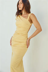 Sommerlied Maxikleid Gelb