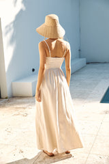SEVEN WONDERS Zephy Maxikleid Sand